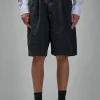 Junya Watanabe MAN Pleated Nylon Shorts - LABELS