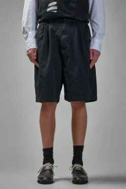 Junya Watanabe MAN Pleated Nylon Shorts - LABELS
