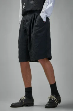 Junya Watanabe MAN Pleated Nylon Shorts - LABELS