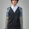 Kiko Kostadinov Inex Cardigan Cotton Nylon Mix - LABELS