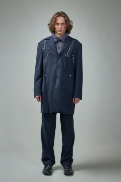 Kiko Kostadinov Knox Multi Zip Blazer - LABELS