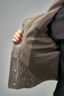 Kiko Kostadinov Zafar Cropped Jacket Herringbone Wool - LABELS