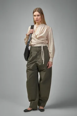 Lemaire Folded Waistband Pants - LABELS