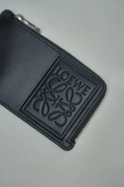 Loewe Coin Cardholder in Satin Calfskin - LABELS
