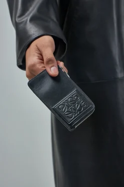Loewe Coin Cardholder in Satin Calfskin - LABELS
