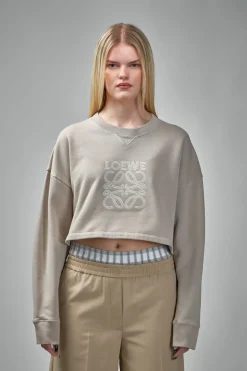 Loewe Cropped Sweatshirt - LABELS