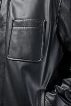 Loewe Overshirt in Nappa Calfskin - LABELS