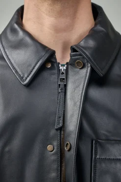 Loewe Overshirt in Nappa Calfskin - LABELS