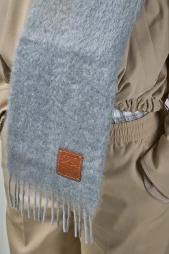Loewe Scarf in Mohair and Wool - LABELS