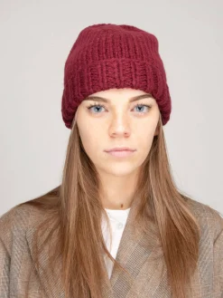 Maison Margiela Beanie bordeaux - LABELS