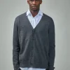 Maison Margiela Elbow-Patch Knitted Cardigan - LABELS