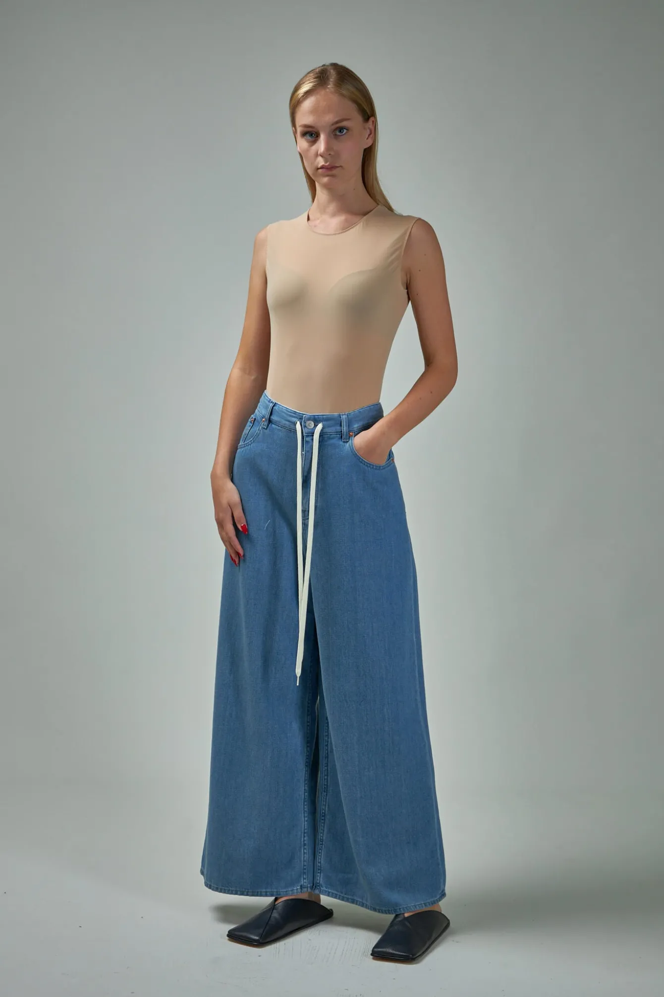Maison Margiela nude Sleeveless Body - LABELS