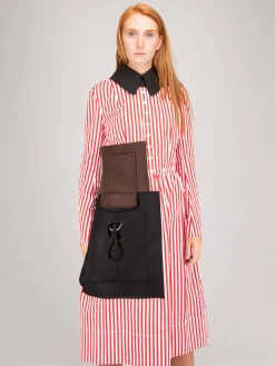 Maison Margiela Striped Dress red - LABELS