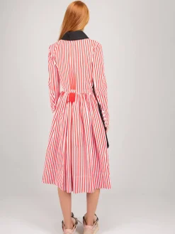 Maison Margiela Striped Dress red - LABELS