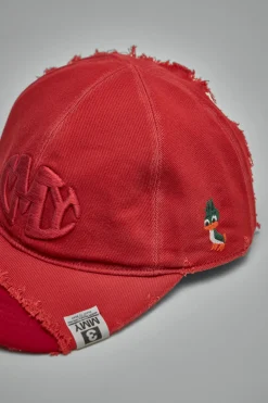 Maison Mihara Yasuhiro Crushed Detail Cap - LABELS