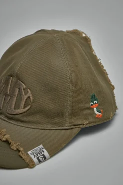 Maison Mihara Yasuhiro Crushed Detail Cap - LABELS