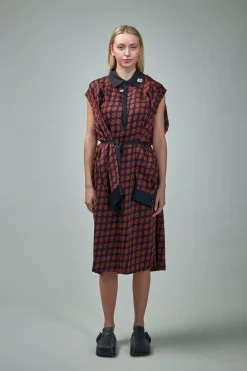 Maison Mihara Yasuhiro Hollowed Out Sleeves Dress - LABELS