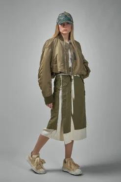 Maison Mihara Yasuhiro Roll-up Hem Flight Jacket - LABELS
