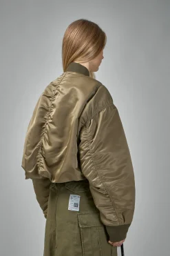Maison Mihara Yasuhiro Roll-up Hem Flight Jacket - LABELS
