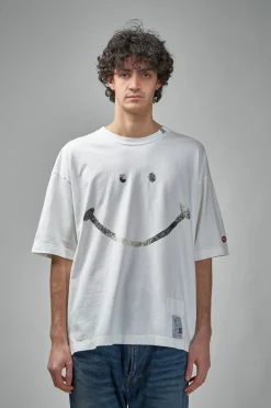 Maison Mihara Yasuhiro Smiley Face Printed Tee - LABELS