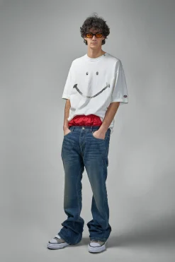Maison Mihara Yasuhiro Smiley Face Printed Tee - LABELS
