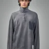 Maison Mihara Yasuhiro Sun Faded Half Zip Pullover - LABELS