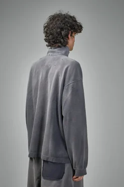 Maison Mihara Yasuhiro Sun Faded Half Zip Pullover - LABELS