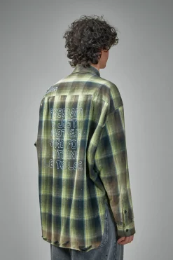 Maison Mihara Yasuhiro Vintage Like Check L/S Shirt - LABELS