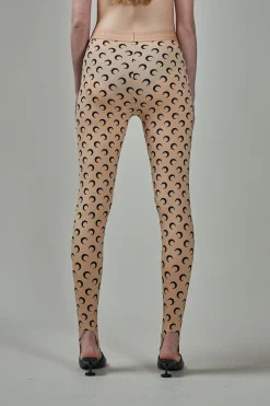 Marine Serre Fuseaux Moon Recycled Leggings tan - LABELS