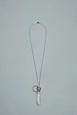 Mini Swiss Knife Necklace silver - LABELS