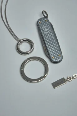 Mini Swiss Knife Necklace silver - LABELS