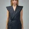 MM6 Margiela Raw-cut Edge Gilet - LABELS