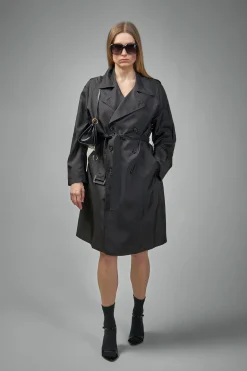 MM6 Margiela Twist Trench Coat - LABELS
