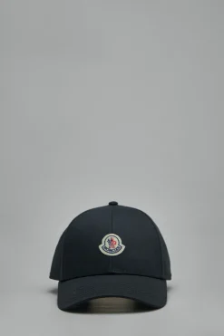 Moncler Gabardine Baseball Cap - LABELS