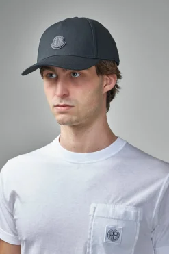 Moncler Gabardine Baseball Cap - LABELS