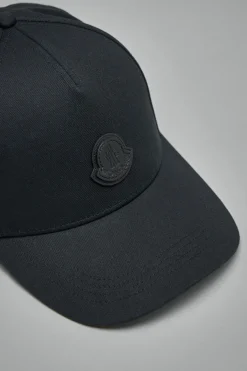 Moncler Gabardine Baseball Cap - LABELS