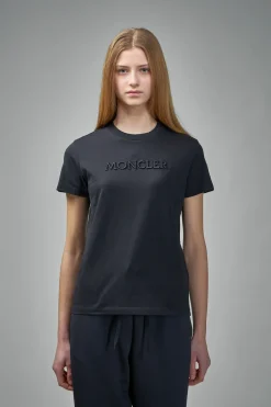 Moncler Logo Cotton T-Shirt - LABELS