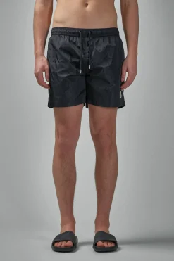 Moncler Logo Patch Swim Shorts - LABELS