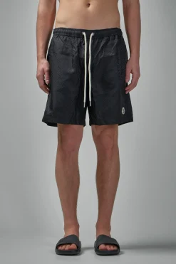 Moncler Monogram Jacquard Swim Shorts - LABELS