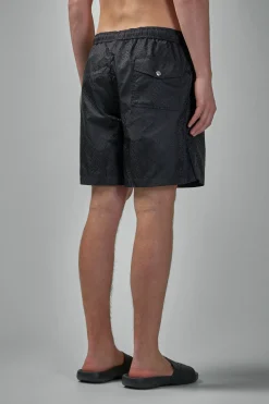 Moncler Monogram Jacquard Swim Shorts - LABELS