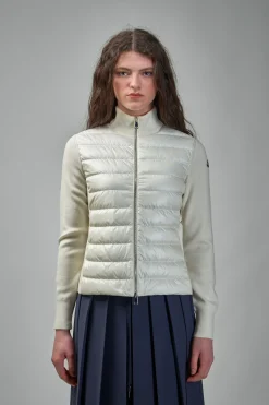 Moncler Padded Wool Zip-Up Cardigan - LABELS