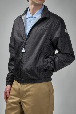 Moncler Vanoise Monogram Jacquard Windbreaker - LABELS