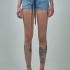 Mugler Cotton Denim Short L. - LABELS