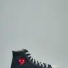 PLAY Comme des Garçons Hi Top Small Red Heart - LABELS