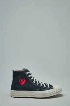 PLAY Comme des Garçons Hi Top Small Red Heart - LABELS