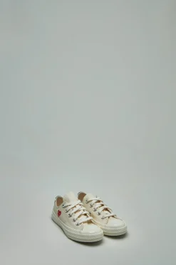PLAY Comme des Garçons Low Top Small Red Heart Kids - LABELS