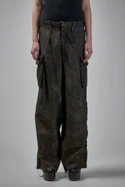 Prototypes New Jeans Overdyed Camo Pants - LABELS