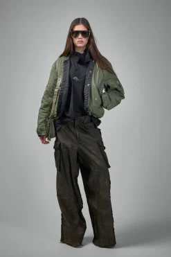 Prototypes New Jeans Overdyed Camo Pants - LABELS
