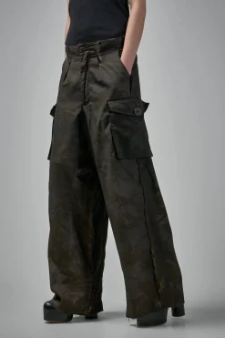 Prototypes New Jeans Overdyed Camo Pants - LABELS