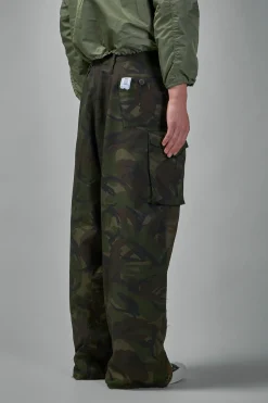 Prototypes New Jeans Overdyed Camo Pants - LABELS